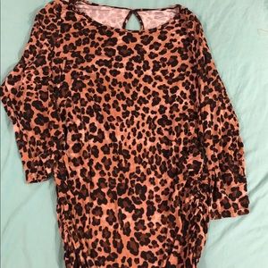 Motherhood maternity leopard top
